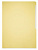 KALAM.KZ - Уголок прозрачный A4, 0.15мм, желтый Durable