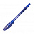 Ручка шариковая, 0.38мм, синяя, корпус прозрачный, с резиновым упором для пальцев Stabilo bille