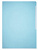 KALAM.KZ - Уголок прозрачный A4, 0.15мм, синий Durable