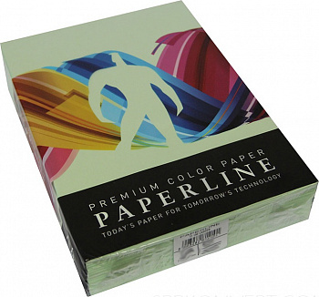 Бумага цветная "Paperline №130", A3, 160гр, 250л, Lagoon светло-зеленая 